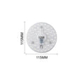 NEW 12W 18W 24W 36W 50W 60W LED Ring PANEL Circle Light LED Round Ceiling board circular lamp board AC220V 230V 240V LED light