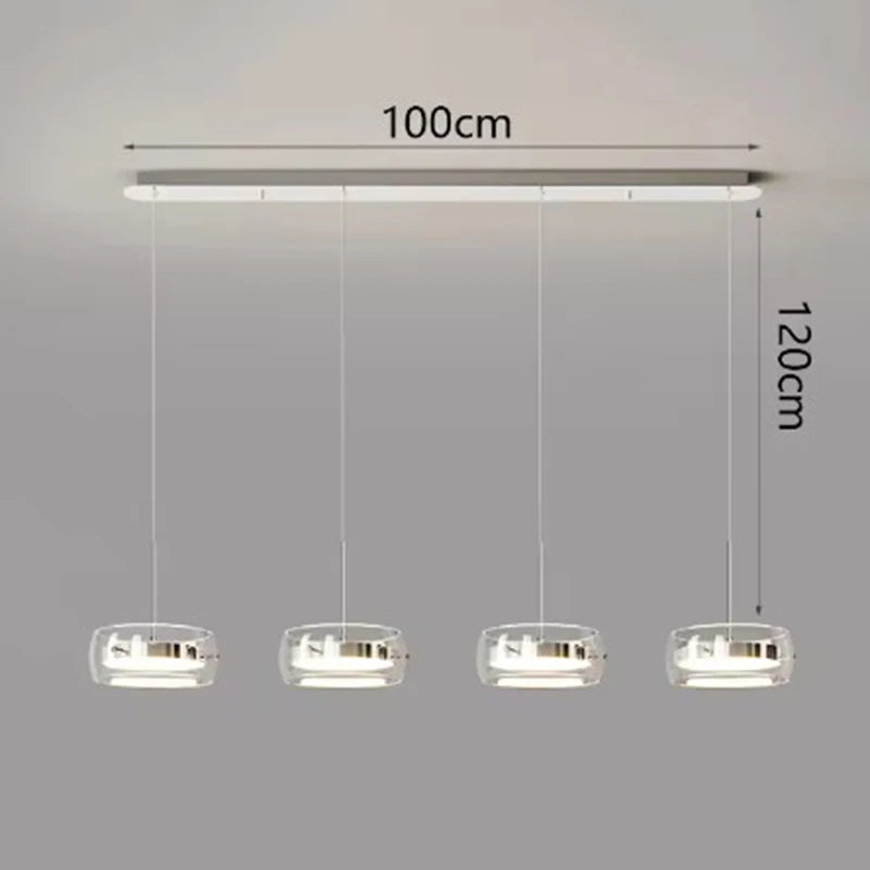 Modern LED Pendant Light for Living Room - Luxury Home Decor Chandelier