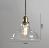 Clear Gray Amber Colour Vintage Pendant Lights Dining Glass Hanging Lamp Russia Loft Luminaire Modern Bedroom Light Fixture
