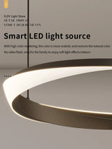 Living Room Chandelier Nordic pendant lamp Modern Dining room Chandelier  Ring Lamp Bedroom Restaurant Lamps LED Ceiling lights