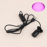 LED USB 5V 3W Led Spot Light Surface Mounted Cabinet Showcase Counter Jewelry Lamp Rotatable Angle Ceiling Mini Spotlight