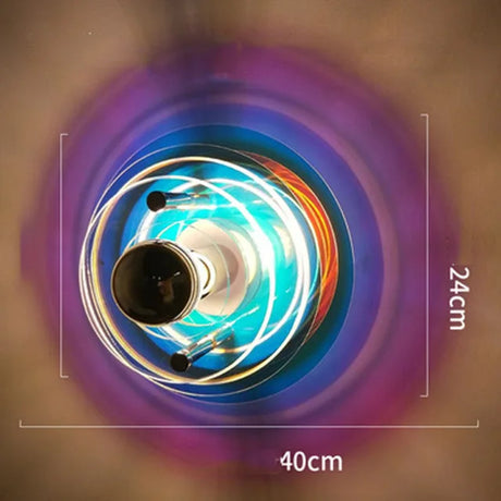 Medieval Space Age Wall Lamp Nordic Creative Colorful Acrylic Wall Light For Living Room Bedroom Home Decors Sconce Loft Fixtures