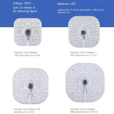 LED Module Source Ceiling 36W 24W 18W 12W  LED Ring PANEL Square Light AC220V Square Ceiling Board The With Magnet