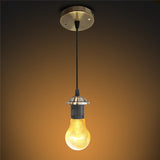 Vintage Pendant Lights E27 Lamp Holder E26 E27 Socket Full Teeth 220V Screw Fitting Lamp Bases Retro Bullb Edison Lamp Holder