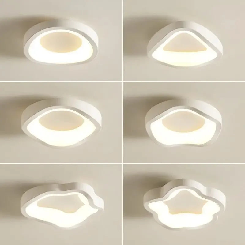 Nordic LED Ceiling Lamp For Living Dining Room Bedroom Aisle Cloakroom Balcony Ceiling Chandelier Indoor Decor Lighting Fixtures