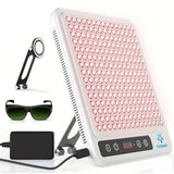 Red Light Therapy Panel Device LED Facial Anti-inflammatory Skin Care Light 660nm850nm Lamp for Anti-Aging Pain Relief