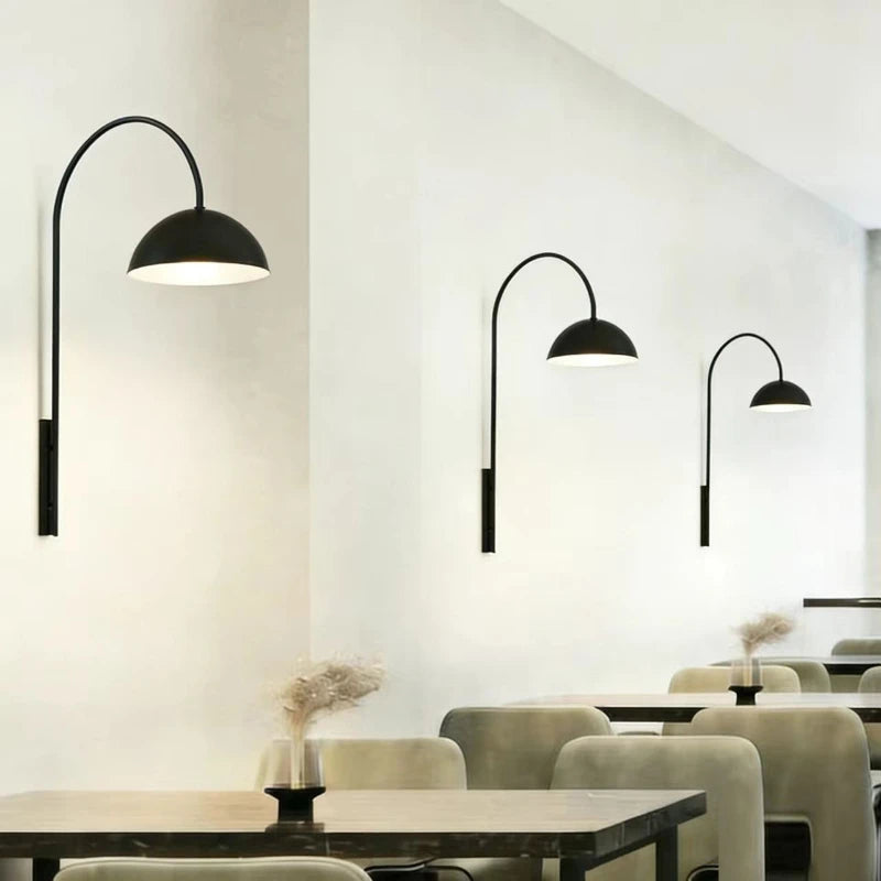 Modern Minimalist Nordic Creative Long Pole Wall Lamp for Living Room Restaurant Background Wall Decoration Lighting Fixture