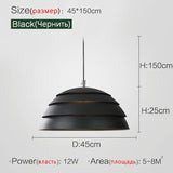 Nordic Minimalist Pendant Light Bar Restaurant Dining Room Bedroom Led Luster's lamparas colegnates para techno Room Decors E27 Lamp