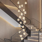 Nordic home decoration, stair chandelier, living room and dining room Pendant lights, ceiling light, indoor lighting