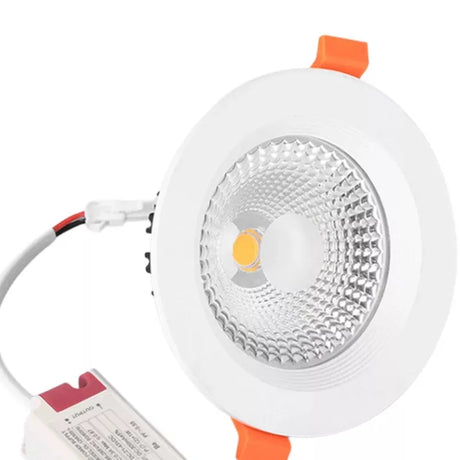 Led Downlight White Body Spot COB 220V 5W 7W 9W 12W 15W 18W 20W 24W 30W 40W Lighting Fixtures Recessed Down Lights Indoor Light