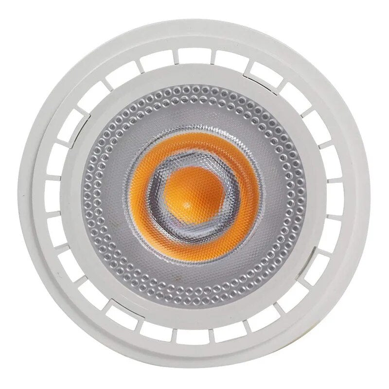 10W 15W COB LED Bulb Lamp Spotlight Dimmable Recessed Downlight AR111 QR111 G53 12V AC85-265V