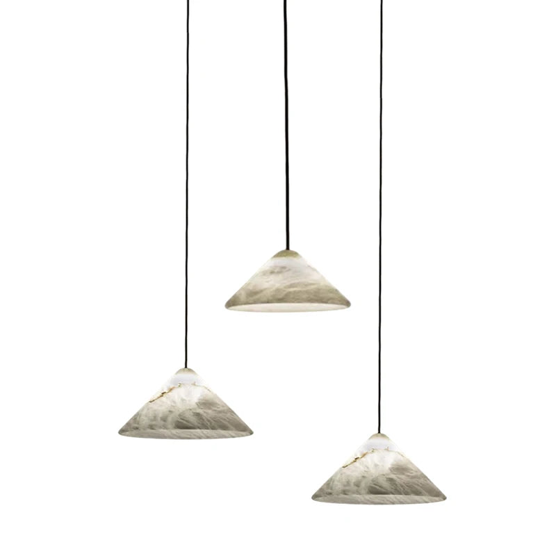 LED 2026 New Trend Marble Series Lustre Hanging Lamp Chandelier Indoor Lighting Suspension Luminaire Lampen For Dinning Room