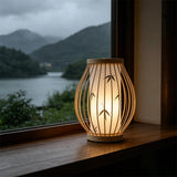Handcrafted Bamboo Weaving Pendant Light - Chinese Retro Style Hanging Lamp