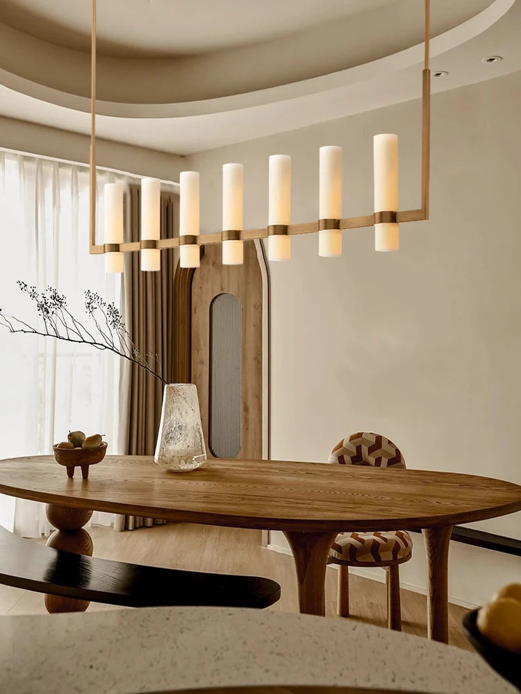 2026 Trendy Matt White Glass Black Brass Silver E14 Chandelier Hanging Lamps Lustre Suspension Luminaire Lampen For Living Room