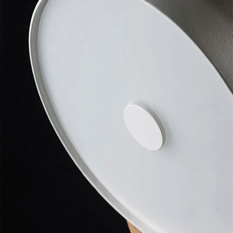 Modern Walnut Triangular Floor Lamp Drum Vertical Solid Wood Study Bedroom Bedside Table Living Room Home LED High-end Deco