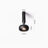 Surface mounted spotlights, living room without main light, circular wall washing, painting, spotlight, foyer, aisle AC: 220-240