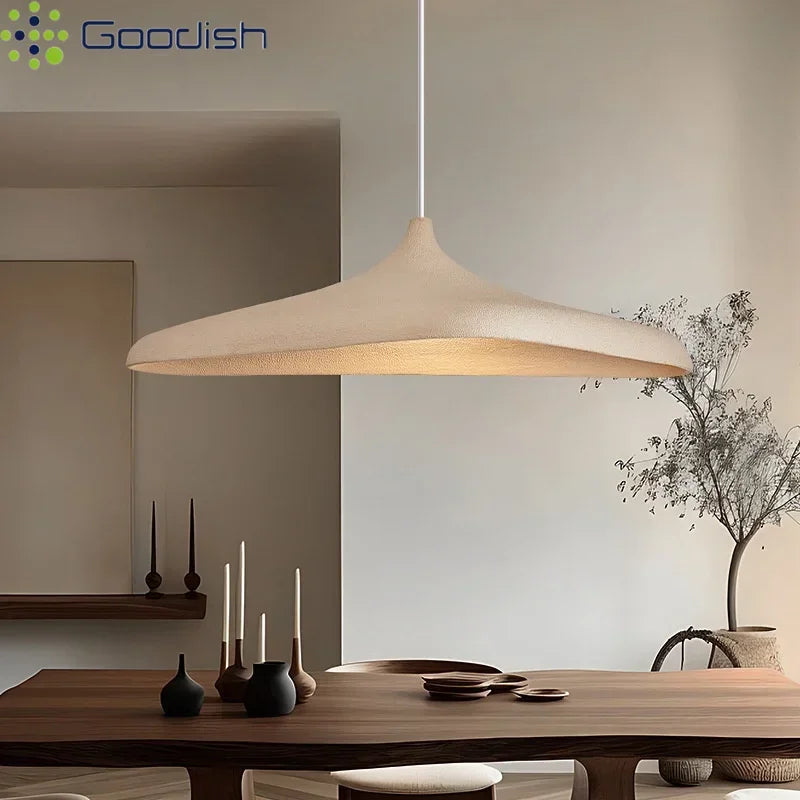 Japanese Wabi Sabi LED Pendant Lights Living Dining Room E27 Ceiling Chandelier Home Decor Bedroom Hanging Lamps Art Decoration