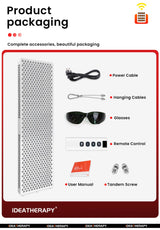 Red Light Therapy RLPro1000 630,650,660, 670, 810, 830, 850,1060nm light Touch Screen Red Light Therapy panel Large Near infrared light with stand