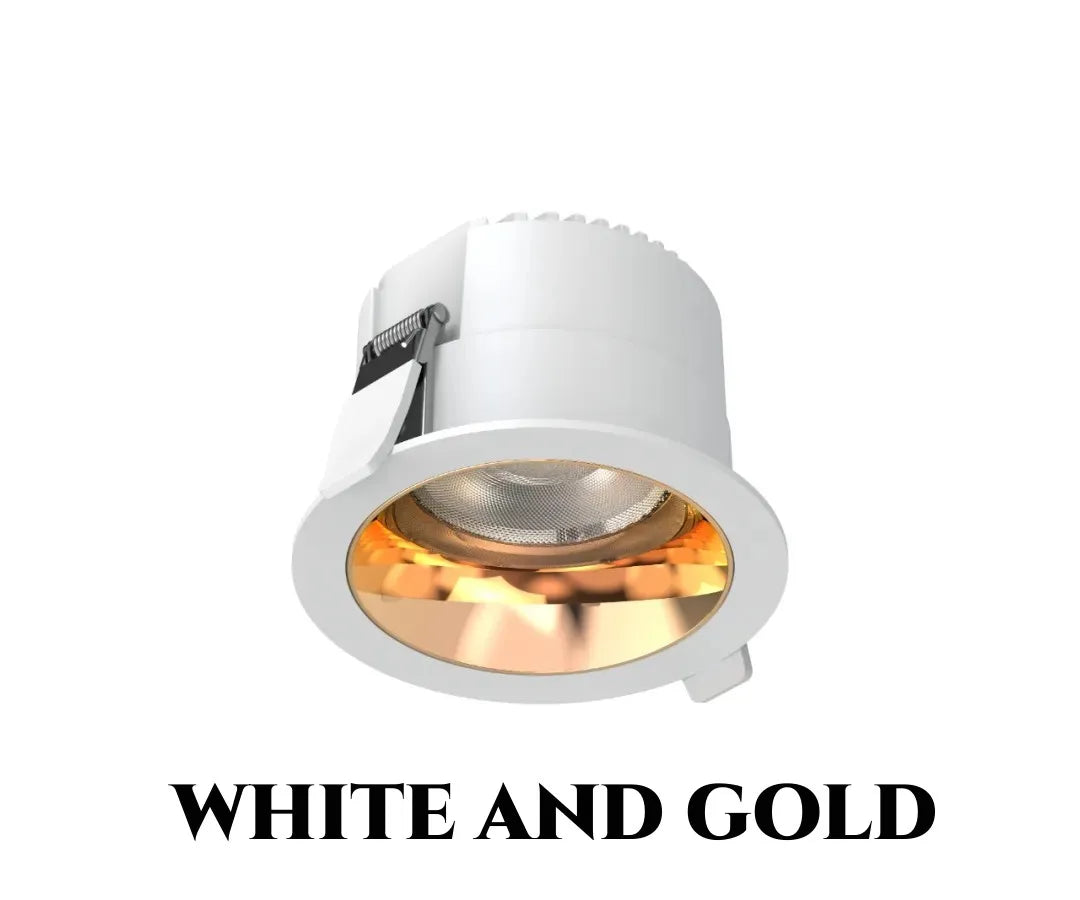IP68 Waterproof LED Recessed Downlight - 7W/12W Shower & Bathroom Spotlight