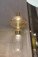 European American style glass chandelier exhibition hall, bedside restaurant, bar counter, study, creative living room light