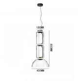 Noctamblue pendant lamp Minimalist Nordic glass lamp for Dining Room Table Lighting Home Living Room decors aesthetic lights