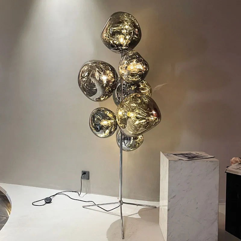 Post Modern Simple Volcanic Lava Floor Lamp Living Room Luxurious Sample Room Designer Highend Atmosphere Vertical Table Lamp