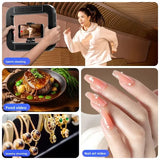 Portable Handheld Ring LED Light - Rabbit Cage Selfie Lighting for Phone Live Broadcast