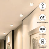 Indoor Led Downlight  GX53 Spot Led Light Replaceable Bulb 220V Ceiling Down Lighting For Bedroom Living Room Home Decor Spotli