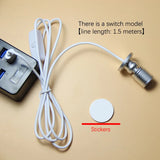 LED USB 5V 3W Led Spot Light Surface Mounted Cabinet Showcase Counter Jewelry Lamp Rotatable Angle Ceiling Mini Spotlight