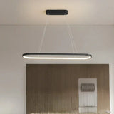 Nordic Lamp Modern LED Ring Pendant Light Kitchen Dining Room Island Indoor Chandelier Hanging Lamp Suspension String Design