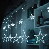 Christmas Balls Santa Claus Led Garland Curtain Lights Christmas Decorations for Home New Year 2023 Gifts Navi dad Tree Xmas Gift