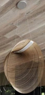 Nordic Modern Wooden Chandelier Minimalist Design Personality Pendant Lights Living Dining Room Coffee Shop Bedroom Decor Lamp