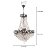 Modern LED Crystal Chandelier Light Lamp Lustre Chandeliers Lighting Hanging Pendant Ceiling Fixtures Luminaire For Living Room