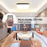 Modern LED Square Ceiling Light 110V- 220V For Home Panel Ceiling Lamp Kitchen Living Room Bedroom Lighting