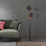 Advanced Modern Luxury LED Black Vertical Floor Lamp for Bedroom Living Room Indoor Home Decoration Atmosphere Lighting Fixtures