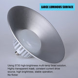 E27 LED High Bay Light (30W/50W/70W/100W) 220V - IP65 Waterproof Cold White Industrial Lighting for Workshop, Garage & Shopping Mall