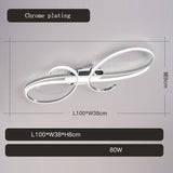 Gold/Chrome Plated Modern led Ceiling Chandelier for Living Dining Room Bedroom Study Apartment Hanging Ceiling Lamp Fixtures