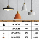 Modern Vintage Macaron Pendant Light Kit (3-Light Cluster) - Creative Iron Hanging Lamp for Bar, Dining & Kitchen