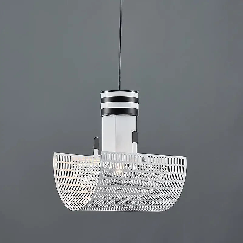 Modern Art Living Room Led Ceiling Chandelier Bedside Kitchen Table Lamp Black White Iron Ceiling Lamp Home Decorations Luster