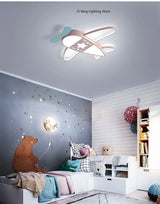 Modern Creative LED Ceiling Light Children's Cartoon Airplane Light Baby Room Bedroom Room Decoration Indoor Lighting Fixtures