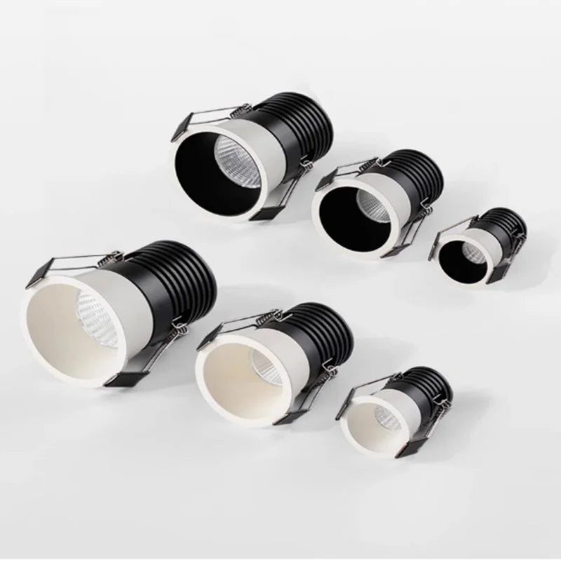 LED Ceiling COB Downlight - Dimmable 5W 7W 9W Recessed Spotlight