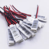 DC 5V-12V-24V 12A 3Keys Mini LED RGB Controller Dimmer Driver For RGB 5050/3528/2835/5730/5630/3014 SMD LED Strip Lights