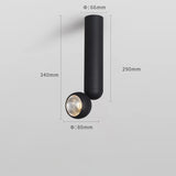 High CRI 90+ LED Surface Spotlight - 355° Rotatable Ceiling Spot Lamp
