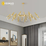 Minimalist G9 LED Ceiling Chandelier Light Fixture (110V-220V) - Modern Interior Decor Pendant Lamp for Living Room, Dining Room & Home