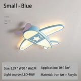 Modern Creative LED Ceiling Light Children's Cartoon Airplane Light Baby Room Bedroom Room Decoration Indoor Lighting Fixtures