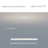 LED restaurant pendant light, dining table lighting, kitchen bar light, linear light, office pendant light, modern and minimalis