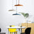 Modern Led Pendant Lights for Dining Room Office Desks Kitchen Bedroom Black Chandelier Home Decoration Hanging Light Fixture