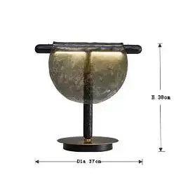 Nordic Leather Handmade Glass LED Lights Creative Belt Design Pendant Lamp for Bedroom Restaurant  Designer Model Room Decor