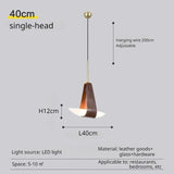Nordic Ceiling Chandelier Creative Modern Home Decoration Belt Glass Led Lights Living Room Dining Bedroom Salon Lustre Lighting