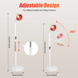 275W Infrared Heat Lamp for Pain Relief - 360° Rotatable Therapeutic Light